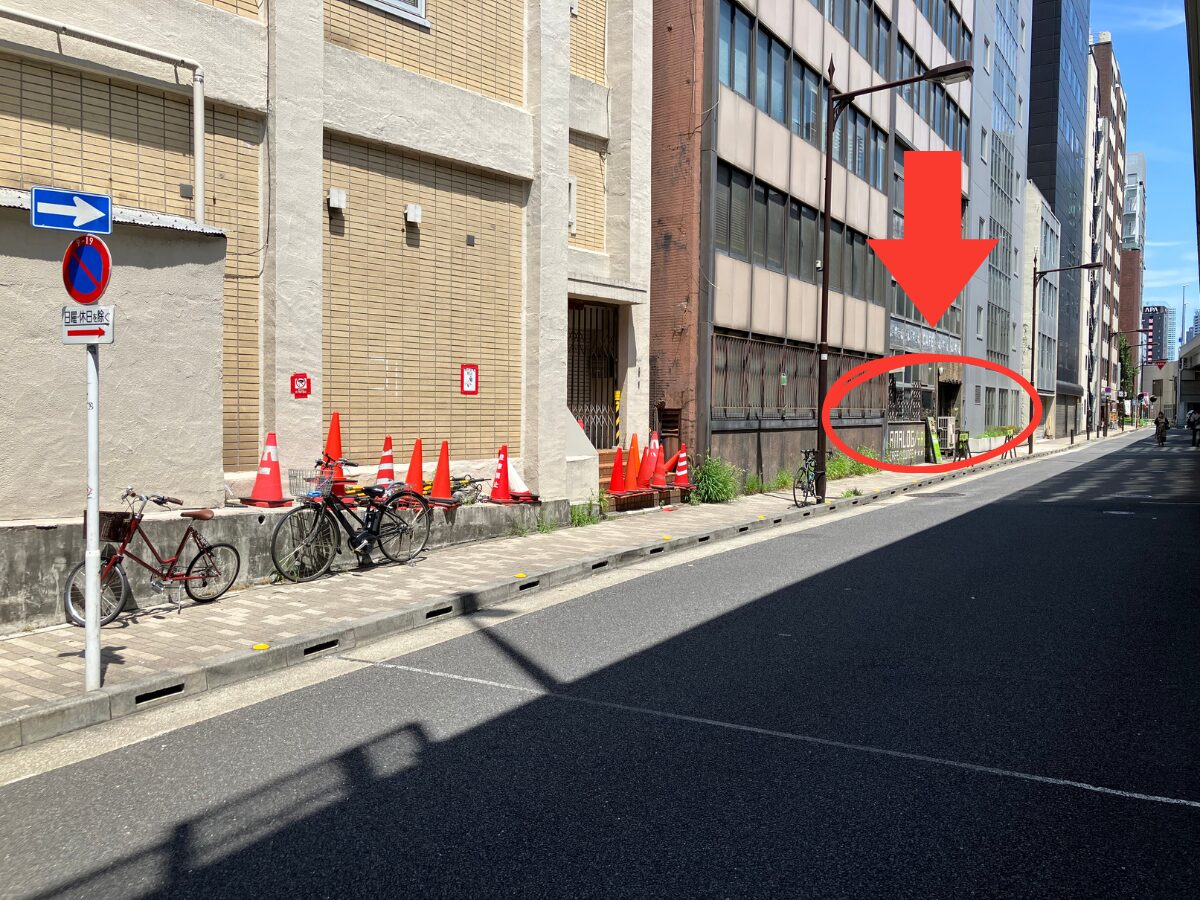 銀座駅からの道順④
