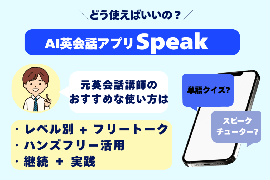 スピークの効果的な使い方アイキャッチ画像